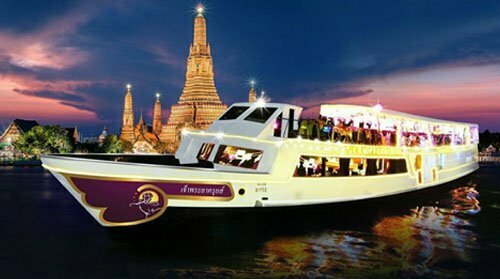Voucher ล่องเรือแม่น้ำเจ้าพระยาดินเนอร์ Chaophraya Cruise (Dinner Program)